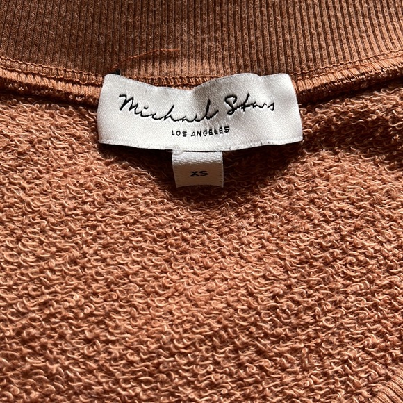 Micheal Stars Orange pullover sweatshirt - Picture 2 of 3